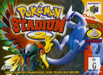 Pokemon Stadium 2 (Europe) box cover front